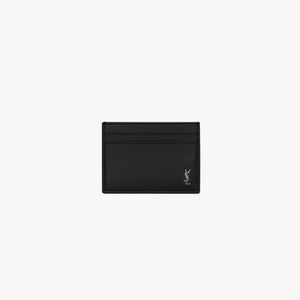 Saint Laurent Sleek Black Card Holder